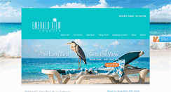 Desktop Screenshot of emeraldviewresorts.com